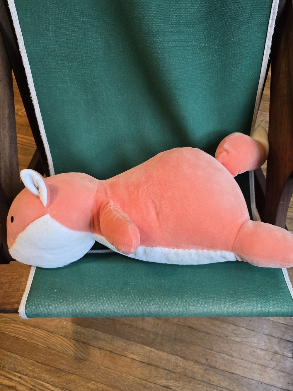 Fox Weighted Plush Pillow – Pillowfort Kids Therapy Toy Snuggle up NWOT - Picture 3 of 6